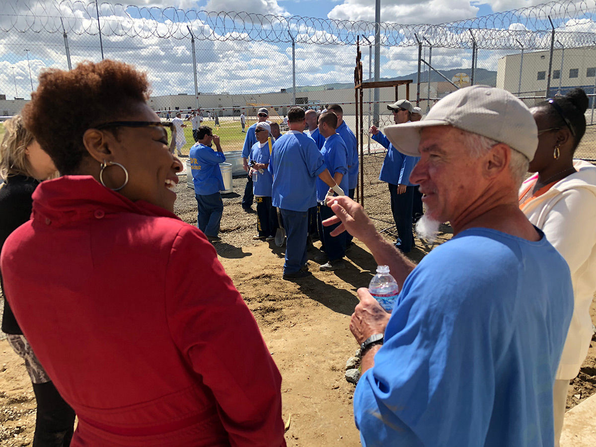 Avenal State Prison garden